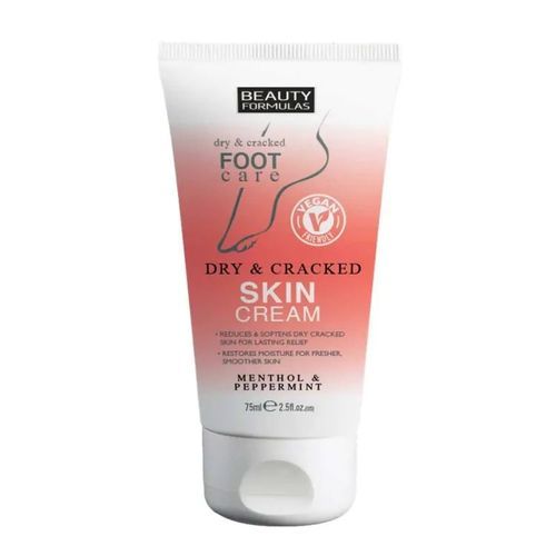Beauty Formulas Dry & Cracked Foot Skin Care Cream 75ml