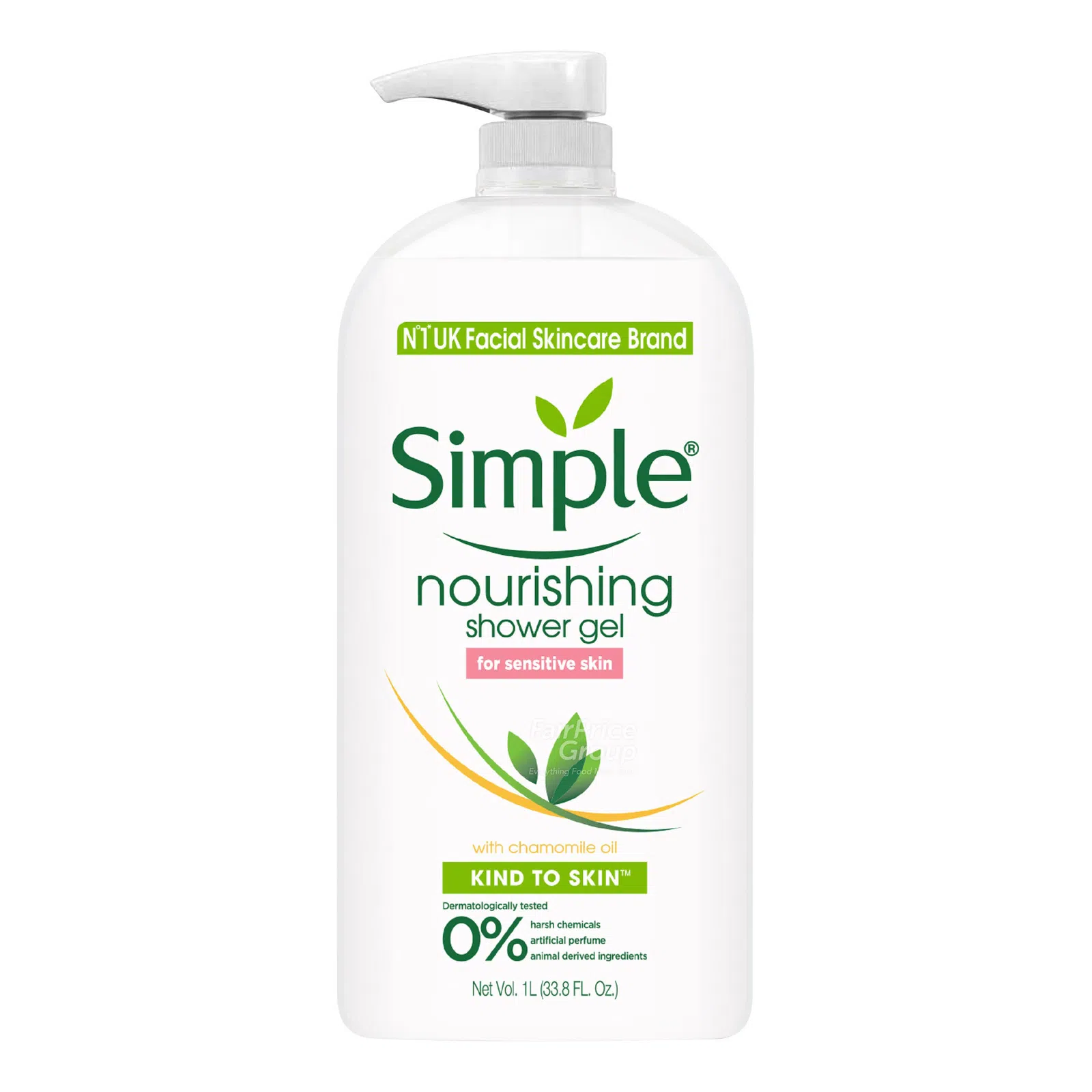 Simple Nourishing Shower Gel 1L