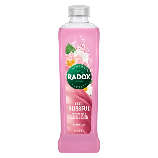 Radox Feel Blissful Bath Soak 500ml with Calendula & Rose