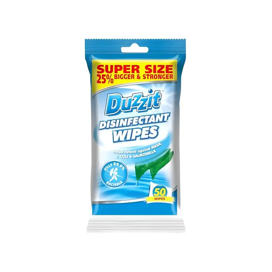 Duzzit Disinfectant Wipes 50pk