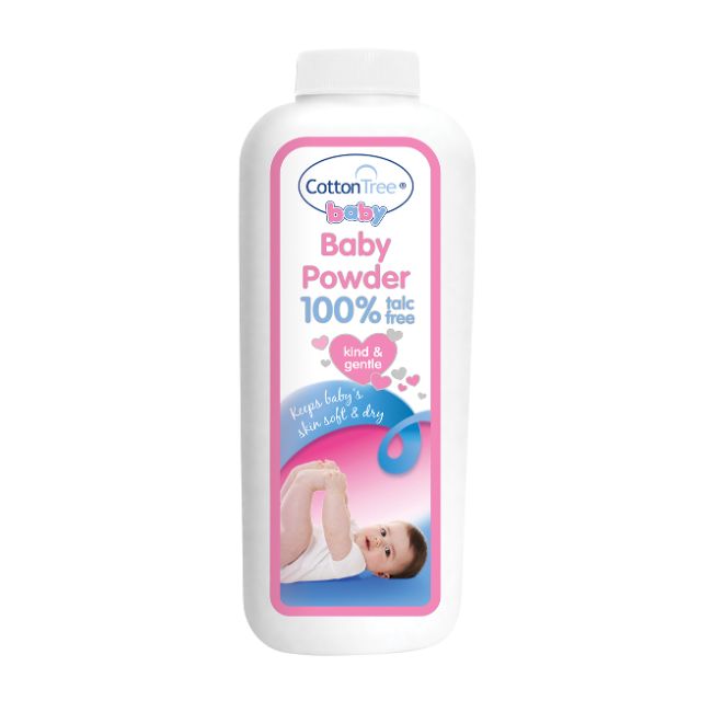 Cotton Tree - 100% Talc Free Baby Powder 280g