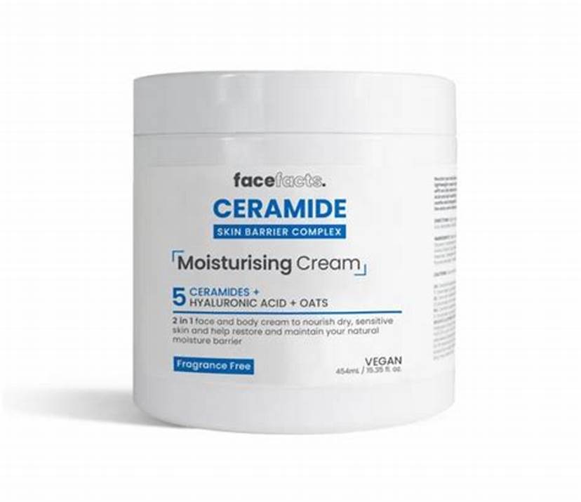 Face Facts Ceramide Moisturising Body Cream With Hyaluronic Acid + Oats 454ml