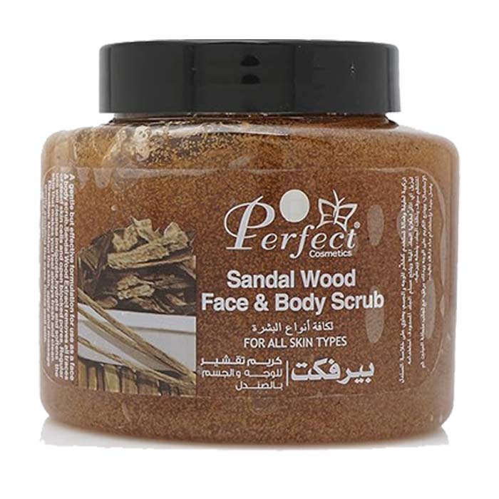 -Perfect Sandalwood Face and Body Scrub - 300ml