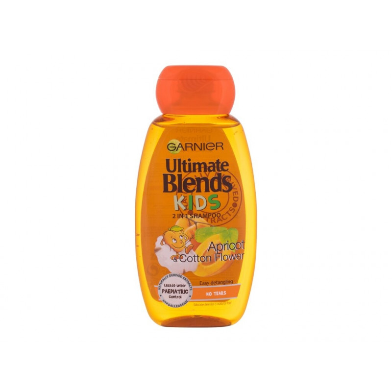 Garnier Ultimate Blends Kids No Tears 2 in 1 Apricot Coconut Flower Shampoo 250mL