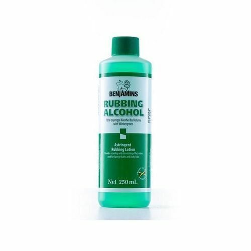 Benjamins Rubbing Alcohol 50% wintergreen 250ml