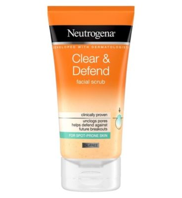 Neutrogena Clear And Defend Facial Scrub, 150ml
