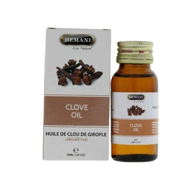 Hemani Herbal Natural Halal Clove Scents Oil for Healthy Skin – 30ml