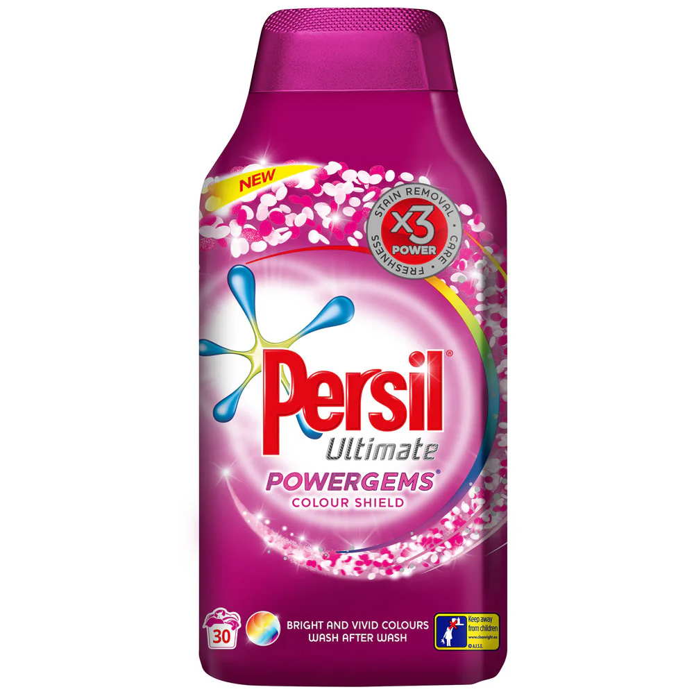 Persil Ultimate Powergems 30w Laundry Detergent, Colour Shield 384g