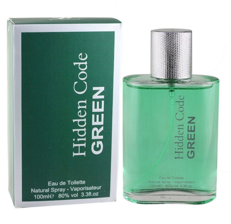 Hidden Code Collection Green Perfume for Men 100ml
