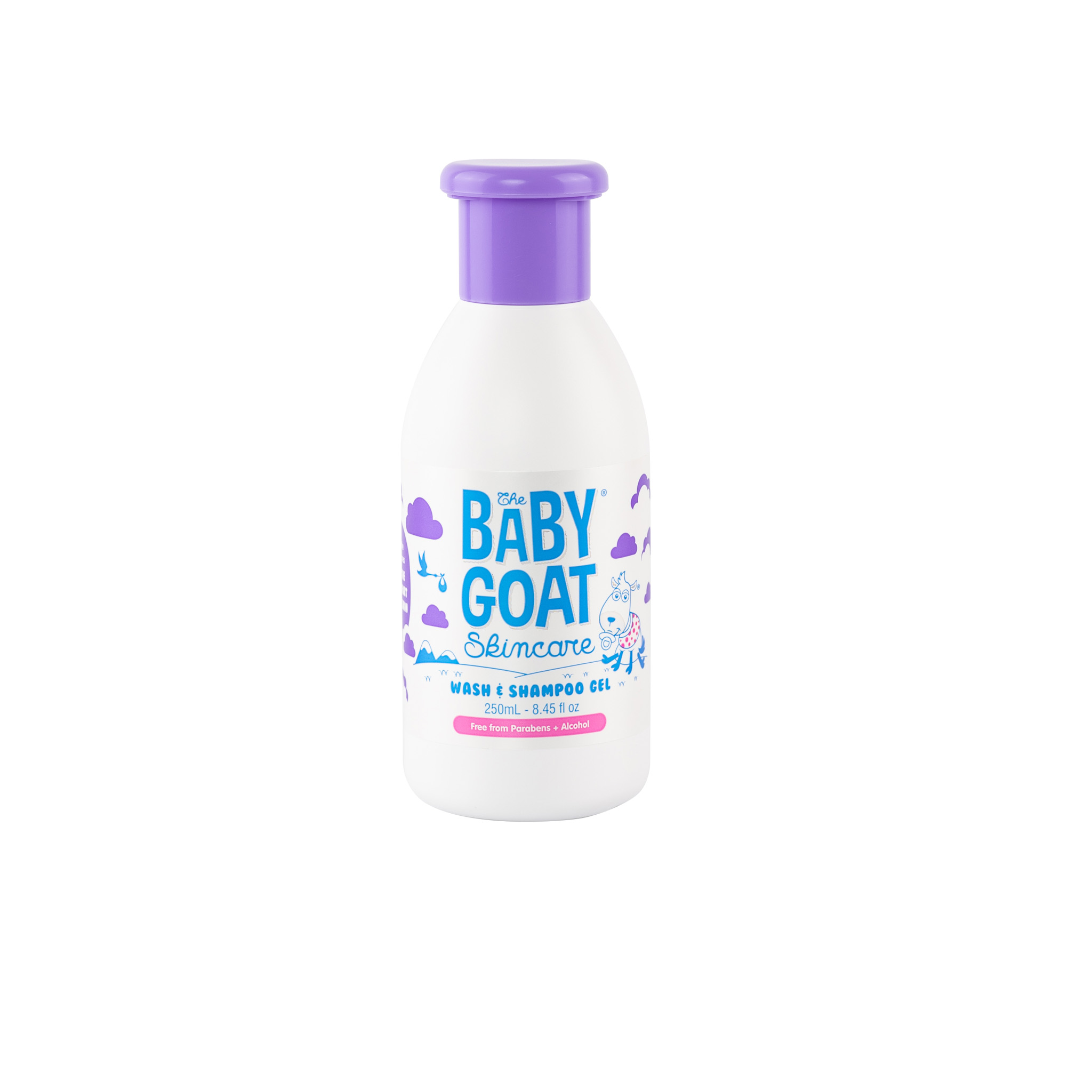 Baby Goat Skincare, Wash & Shampoo Gel… 250ml.