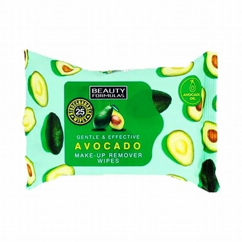 Beauty Formulas -Gentle and Effective (AVOCADO) wipes – (25pcs)