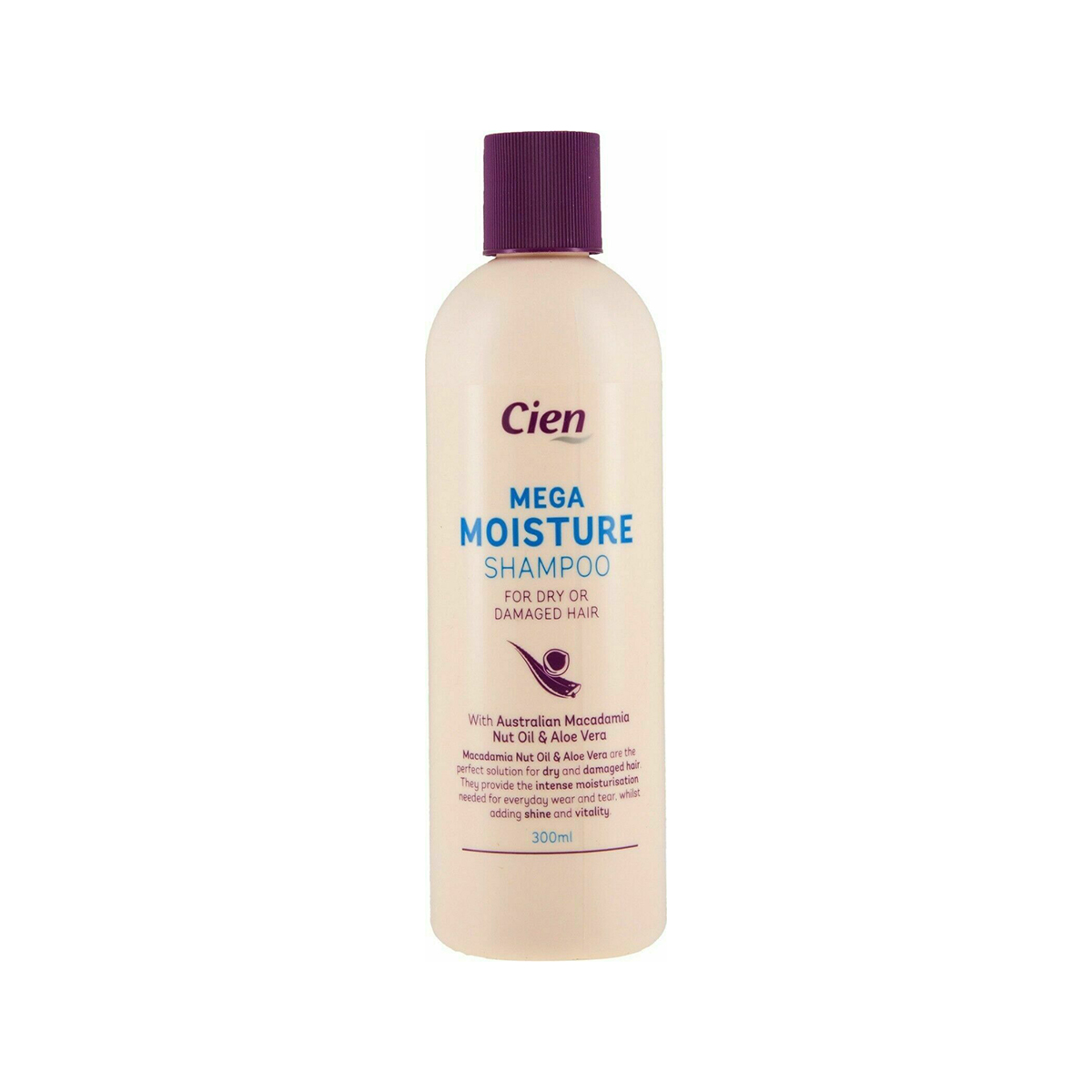 Cien Mega Moisture for Dry or Damaged Hair Shampoo 300ml