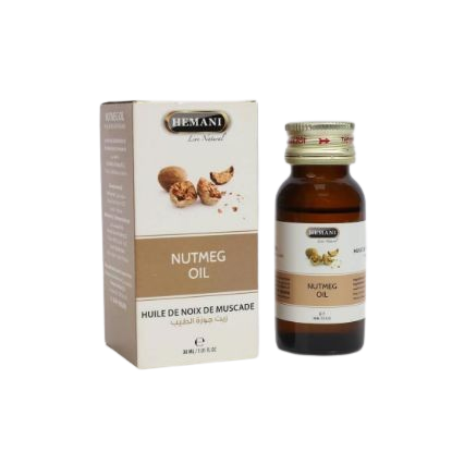 Hemani Herbal Natural Halal Nutmeg Scents Oil for Healthy Skin – 30ml