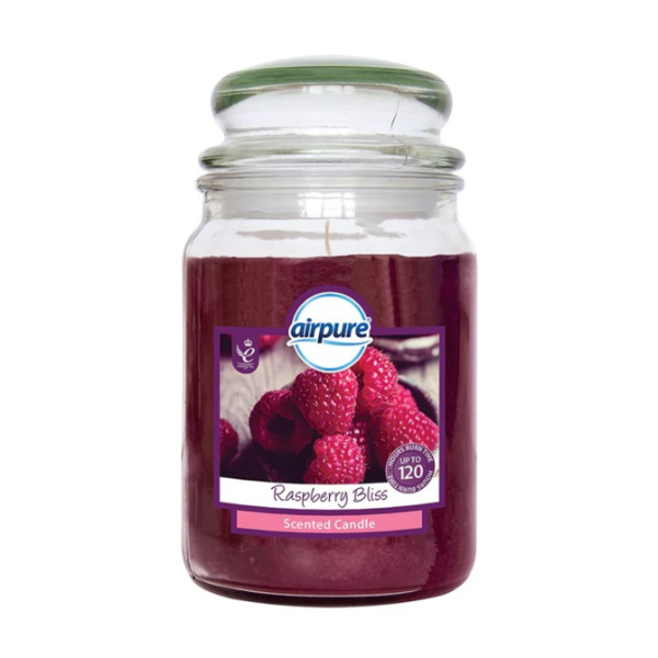 Airpure Raspberry Bliss Scented Candle… 510g