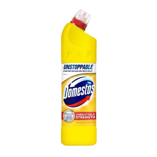 Domestos Standard Strength Citrus Thick Bleach - 750ml