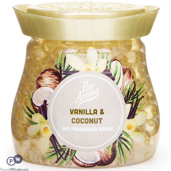 Pan Aroma Citrus Zest Air Freshener Beads Vanilla & Coconut 280g