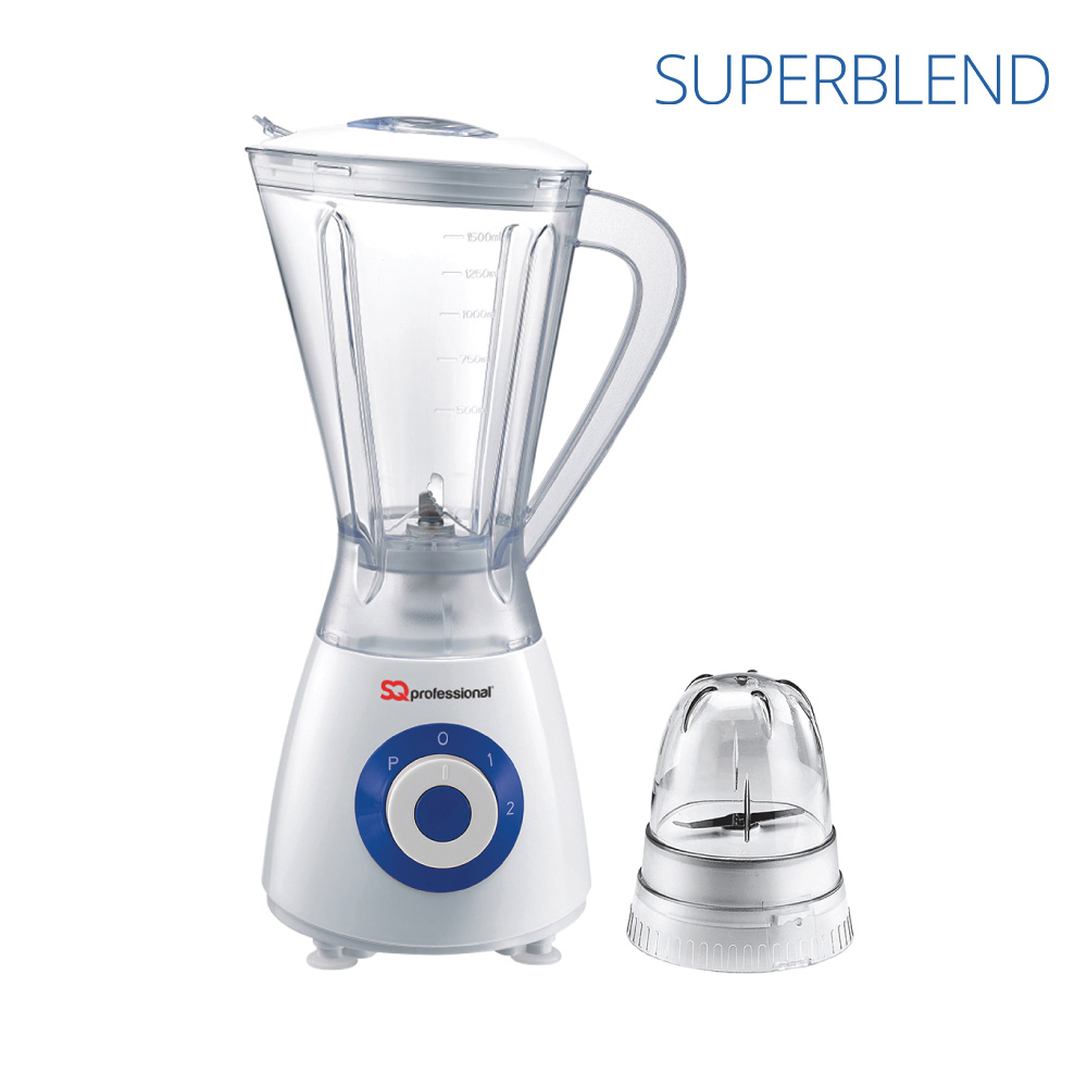 Blitz Superblend Blender & Grinder Blue