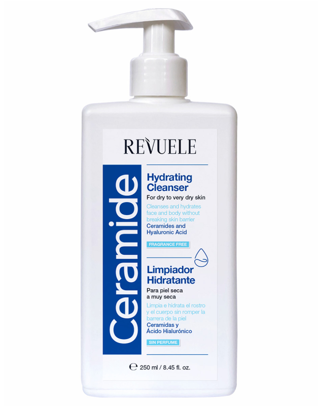 Revuele Ceramide Moisturizing cleanser with hyaluronic acid Dry or very dry skin 250ml