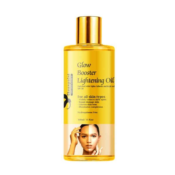Glow Booster Lightening Oil – Alpha Arbutin & Kojic Acid SPF 30 | Brighten, Repair & Protect 300ml