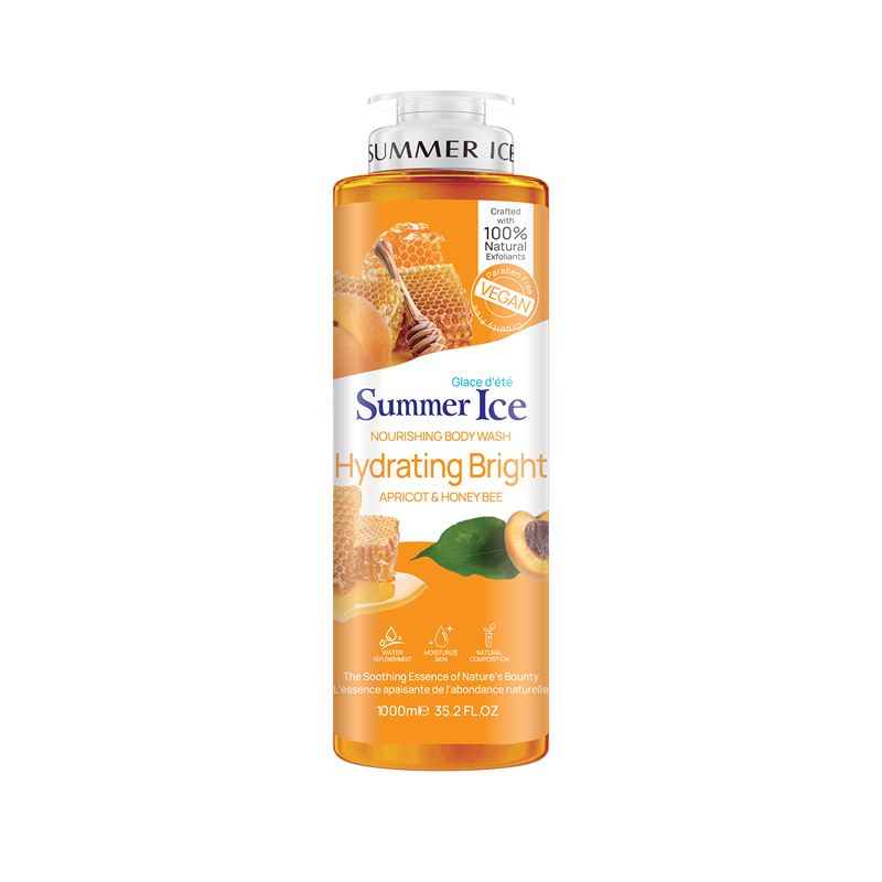 Summer Ice Nourishing Body Wash  Apricot & Honey Bee 1000ml