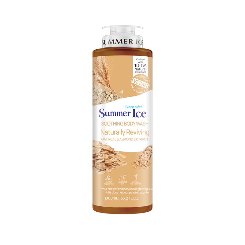 Summer Ice Soothing Body Wash Oatmeal & Almond Extract 1000ml