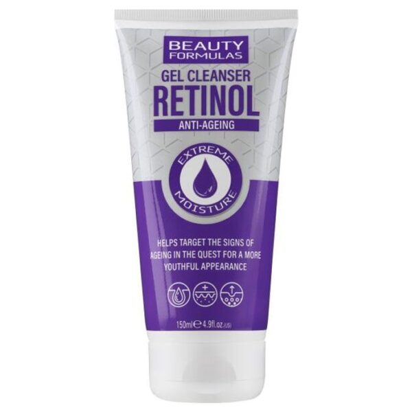 Beauty Formulas Retinol Anti-Ageing Gel Cleanser - 150ml