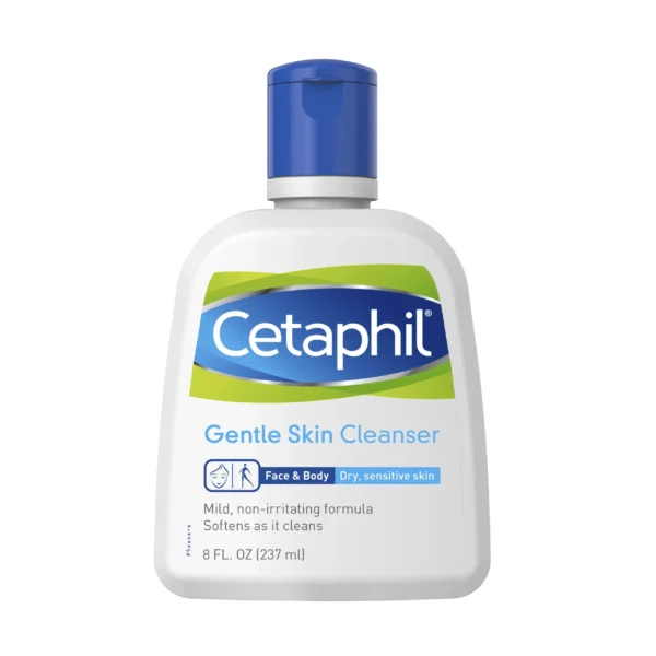 Cetaphil Gentle Skin Cleanser, Hydrating Face and Body Wash, 8 fl oz