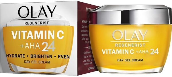 Olay Vitamin C + AHA24 Day Gel Face Cream For Bright And Even Tone 50ml - Image 2