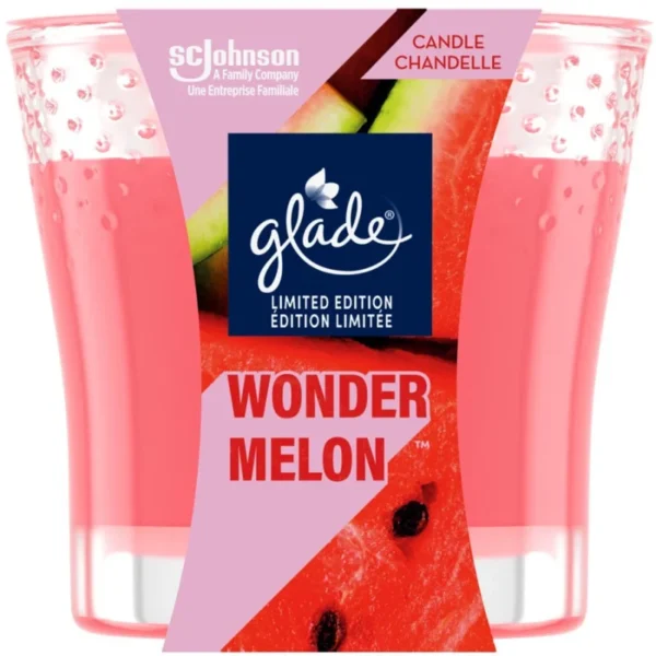 Glade Scented Candle Wonder Melon Limited Edition