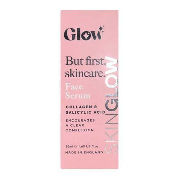 Glow First Skincare Face Serum with Collagen & Salicylic Acid Time To Glow 50ml - Image 2