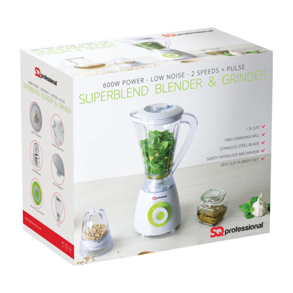Blitz Superblend Blender & Grinder Green - Image 3