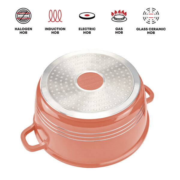 Stockpot Set 5pc Copper - Image 3