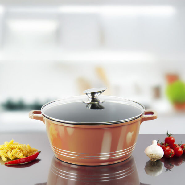 Stockpot Set 5pc Copper - Image 2