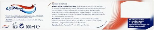 Aquafresh Toothpaste, Triple Protection, 100 ml - Image 2