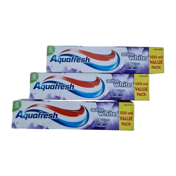 Aquafresh Active White Toothpaste 100ml - Image 4