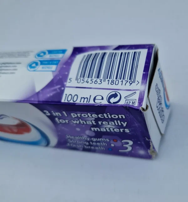 Aquafresh Active White Toothpaste 100ml - Image 3